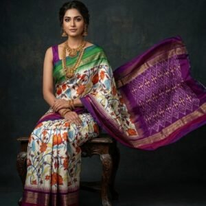 Exclusive Ikat Silk Sarees