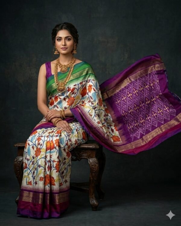 Exclusive Ikat Silk Sarees
