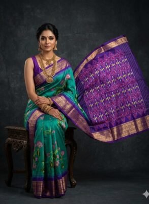 Pochampally ikkat silk sarees for Wedding