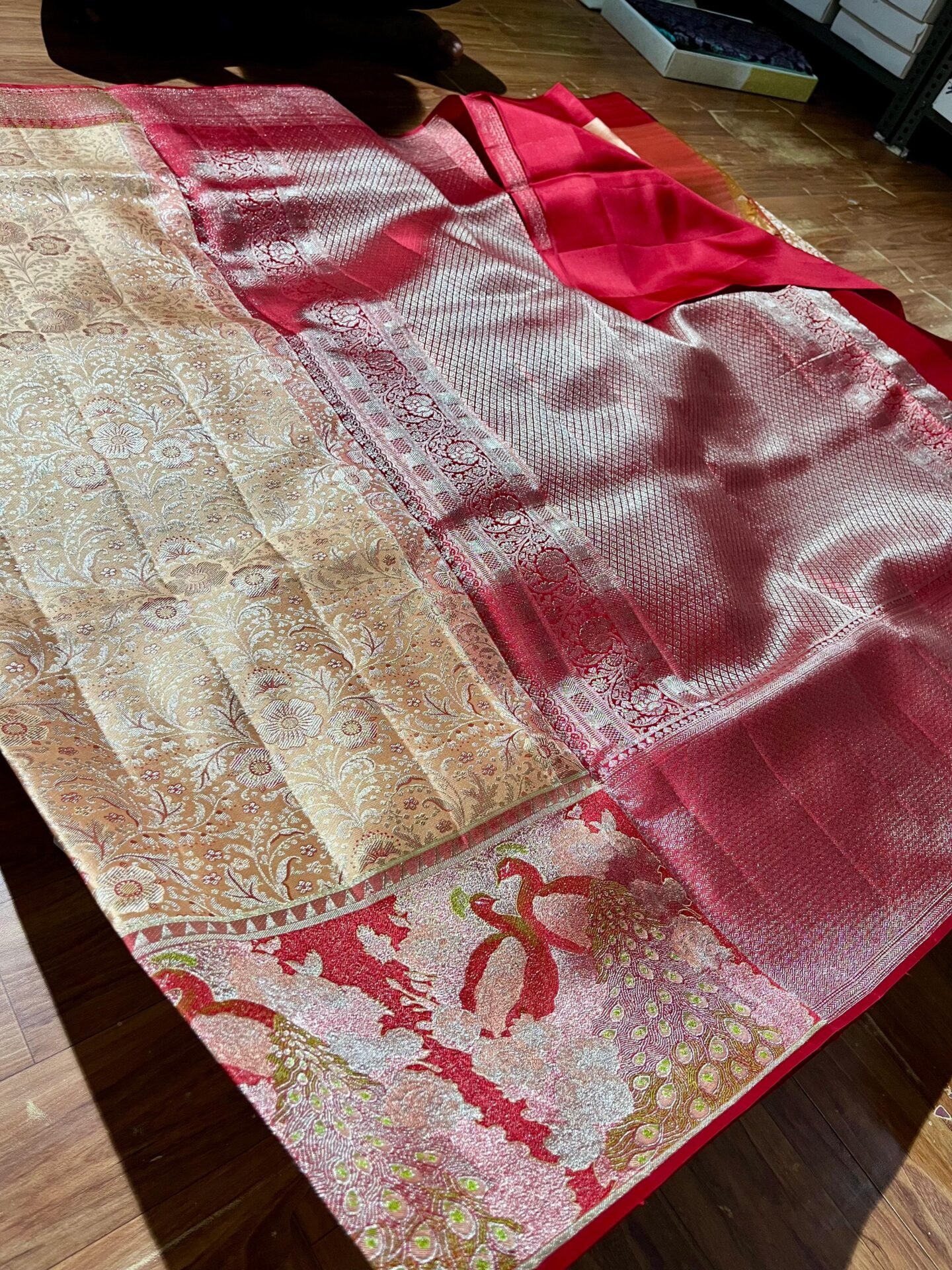 Exclusive wedding collection pure kanchipattu resham1