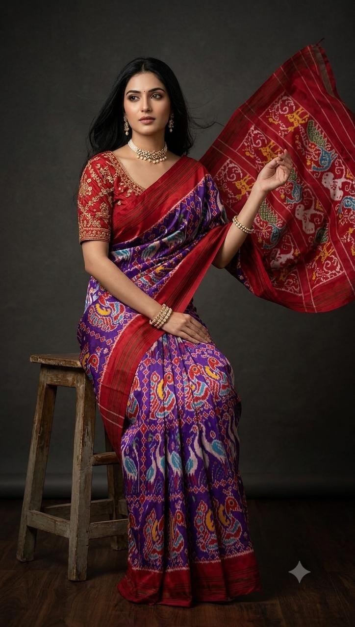 Special Ikkat silk sarees 5 Special Ikkat silk sarees