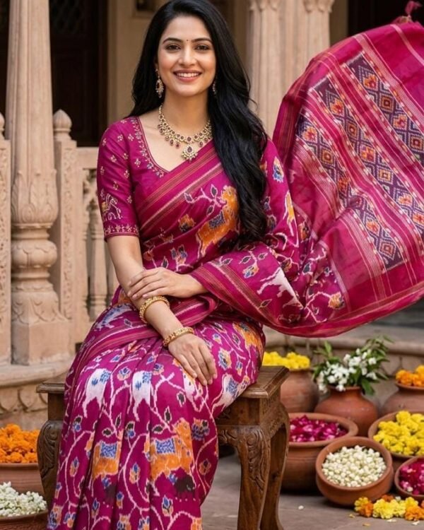 Best Pochampally ikkat silk sarees