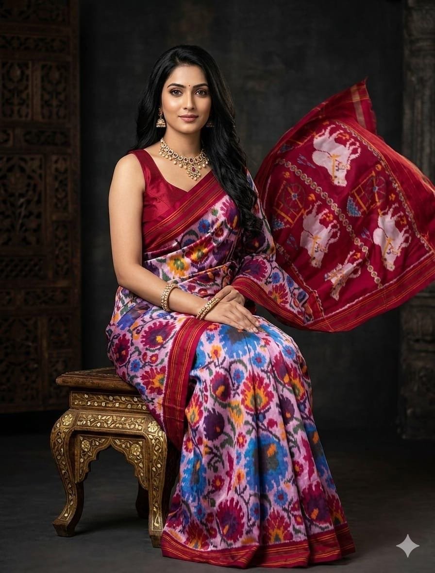 Special Ikkat silk sarees 1 Special Ikkat silk sarees