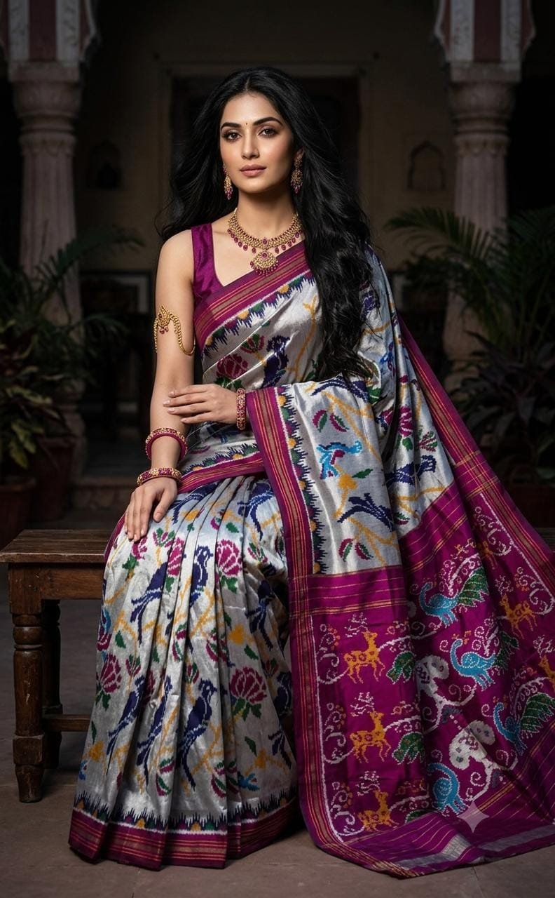 Special Ikkat silk sarees 2 Special Ikkat silk sarees
