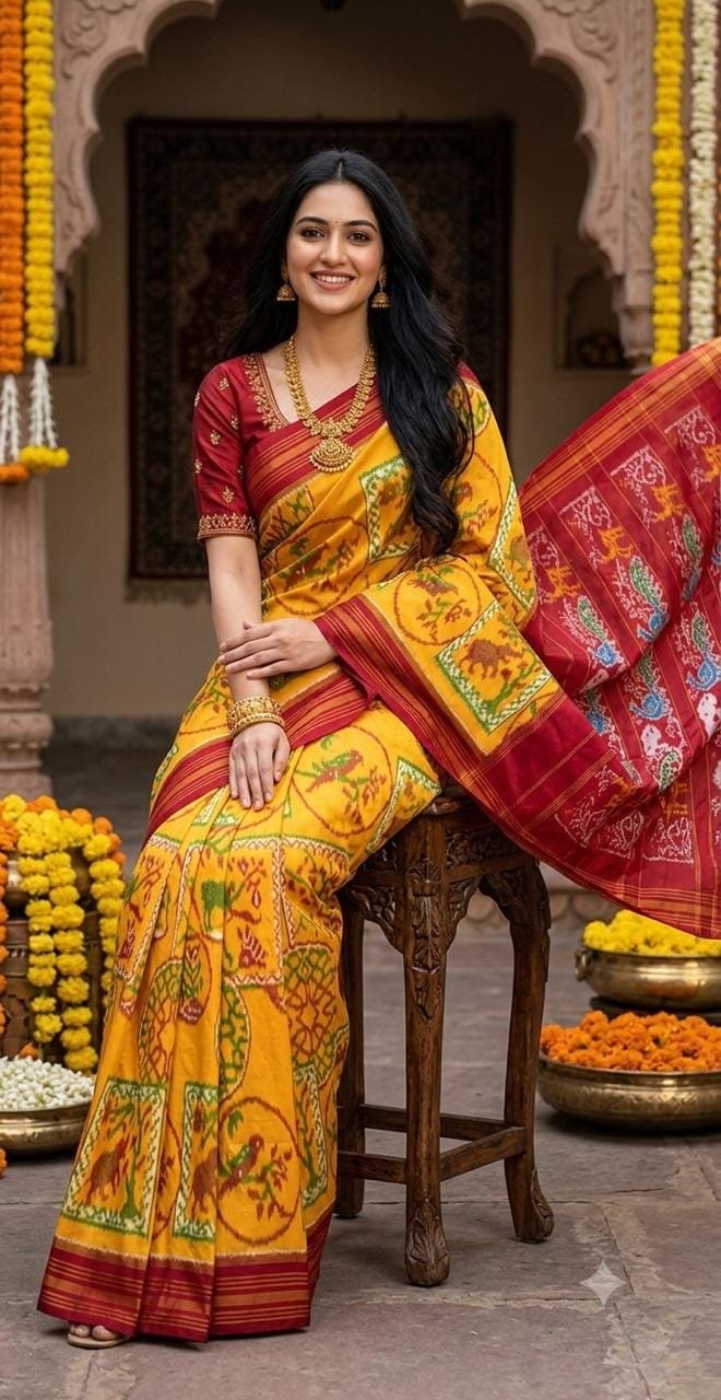 Special Ikkat silk sarees 4 Special Ikkat silk sarees