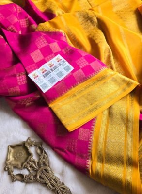 Mysore Crepe Silk Saree