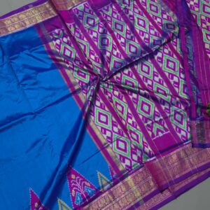 Pochampally Ikkat silk sarees | Temple Border
