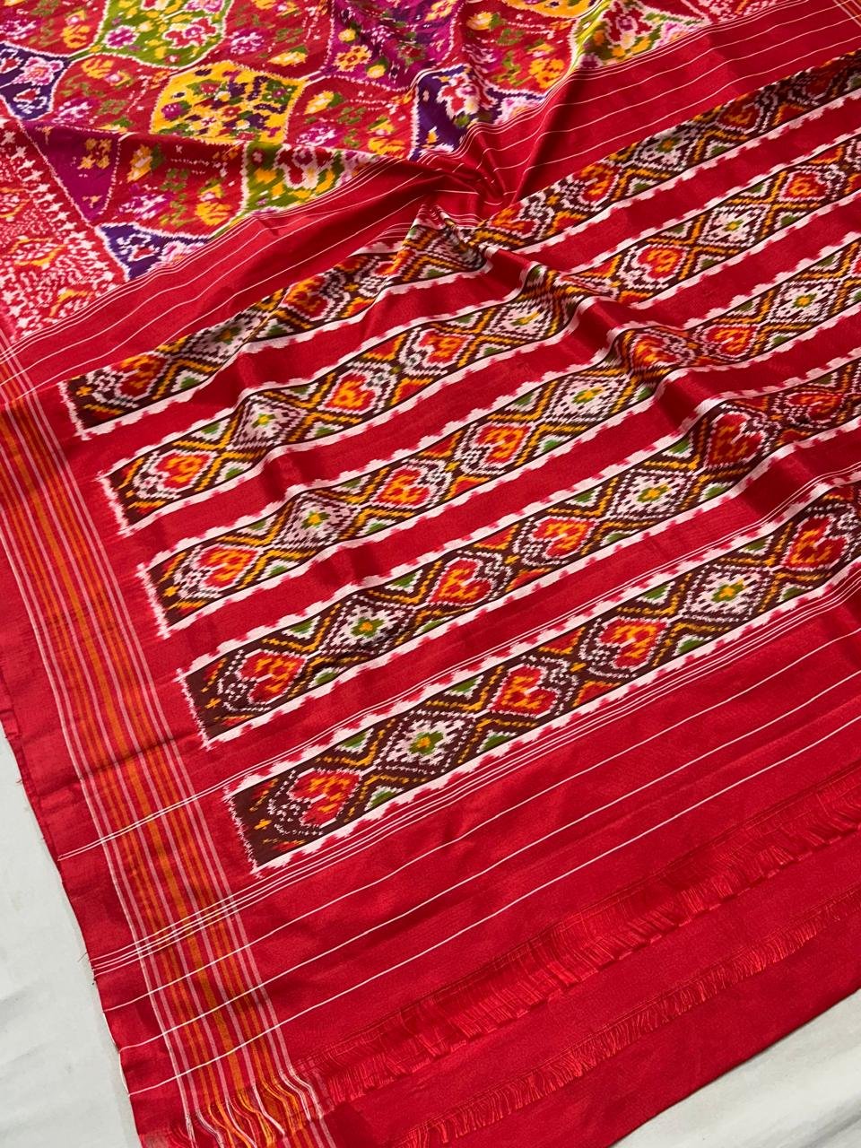 Best Pochampally ikkat silk sarees 3 Pochampally ikkat silk sarees