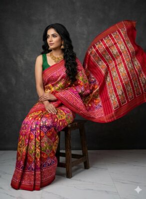 Pochampally ikkat silk sarees