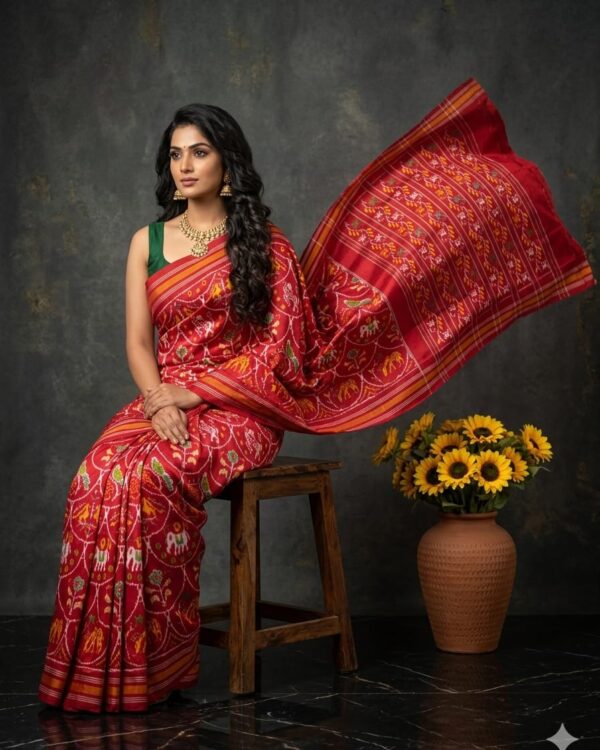 Pochampally ikkat silk sarees