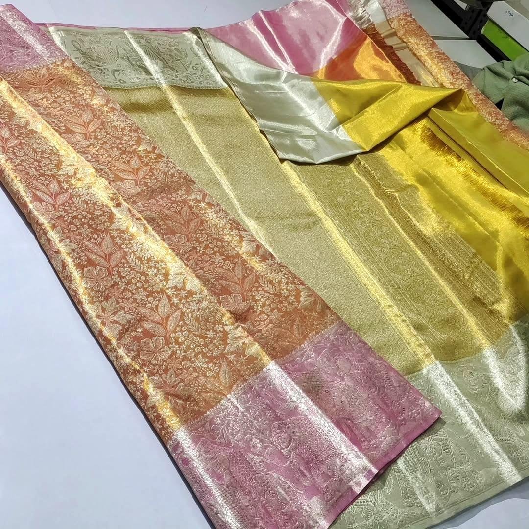 Special Pure kanchipattu tissue edge to edge 1g