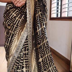 Special pure khaddi banarasi georgette silk