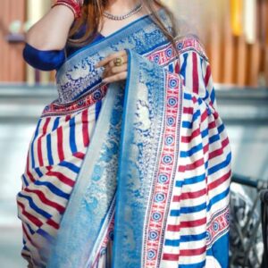 New Kalamkari beautiful munga silk sarees