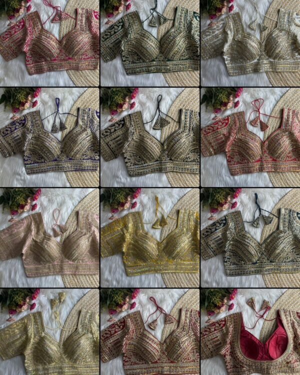 Readymade Blouse Inspired Bridal Blouse