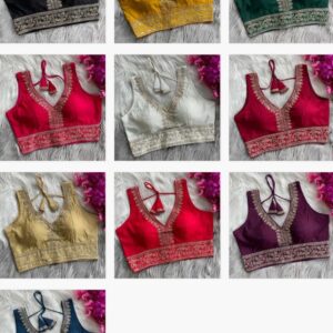 Roman Silk Ready-Made Blouse