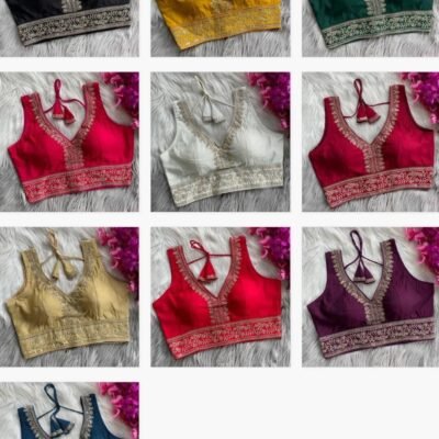 Roman Silk Ready-Made Blouse