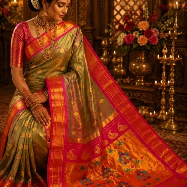 Best Maharani Paithani Saree