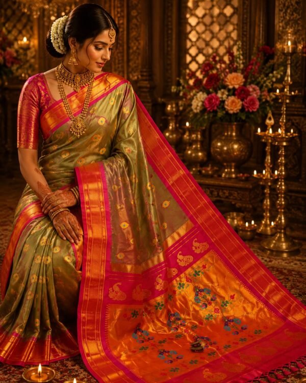 Best Maharani Paithani Saree