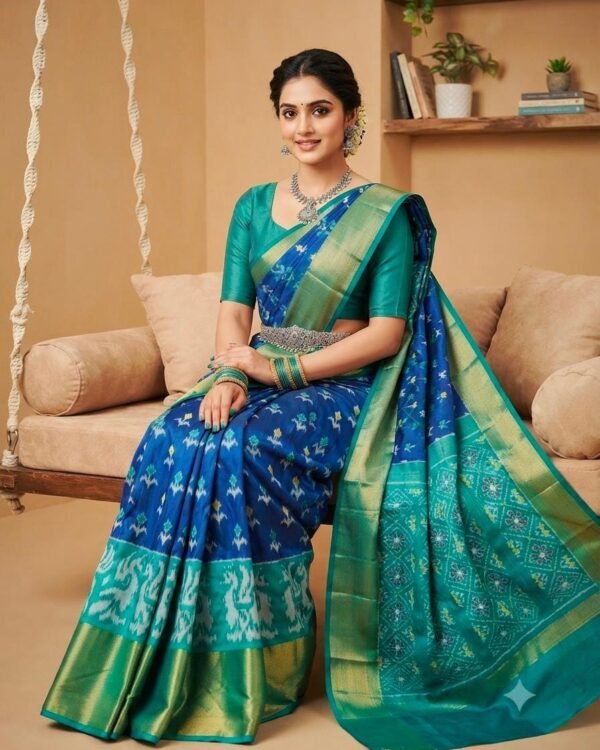 Ikkat pattu sarees