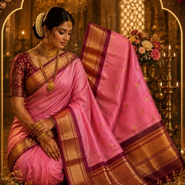 Luxury Maharani Paithani Saree