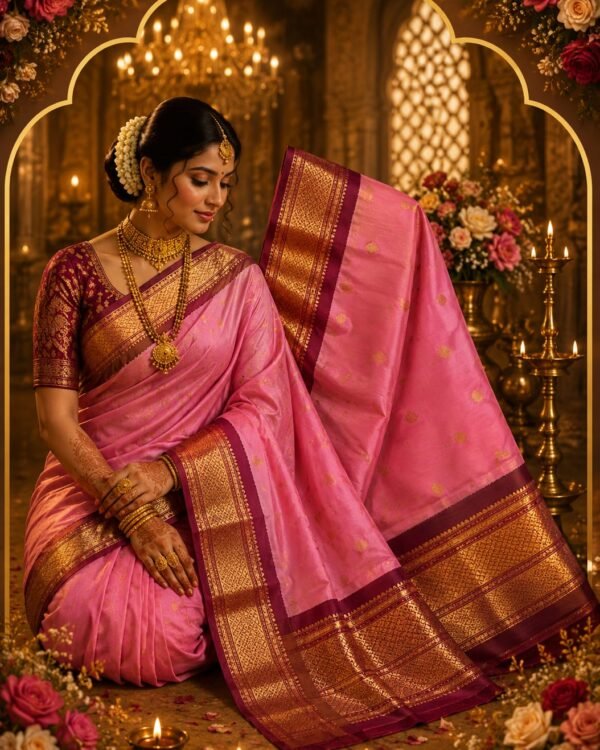 Luxury Maharani Paithani Saree