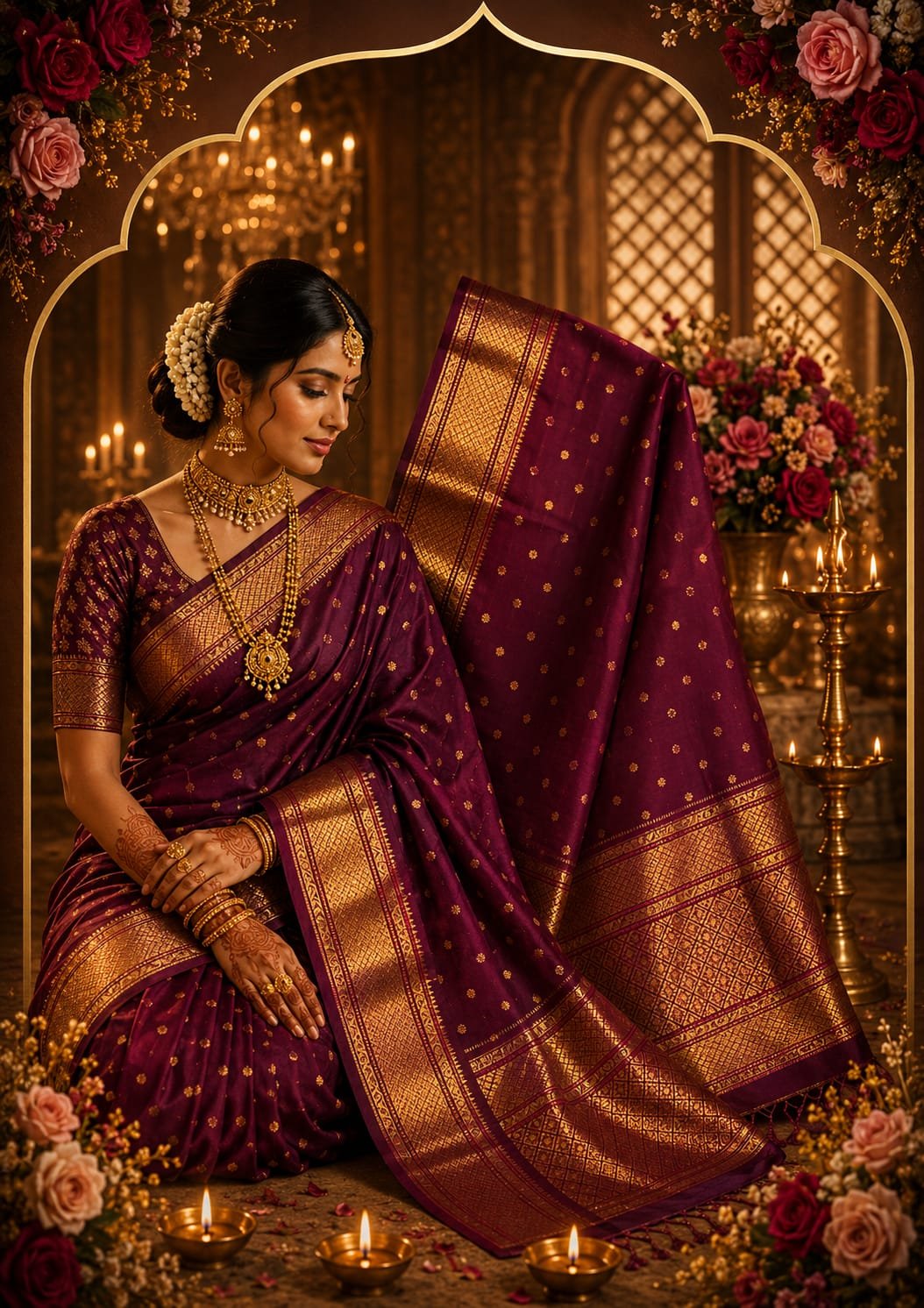 New Bridal Maharani Paithani Saree 1 New Bridal Maharani Paithani Saree