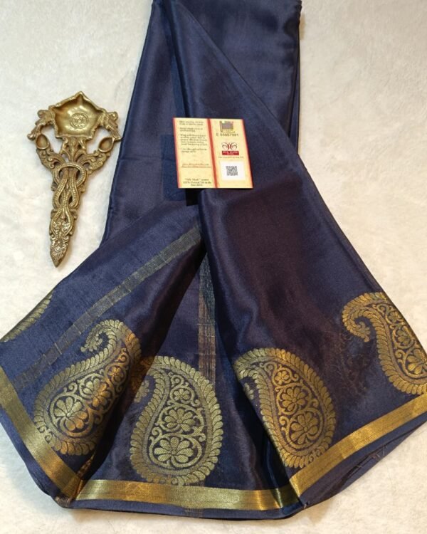 Pure Mysore Crepe Silk Saree