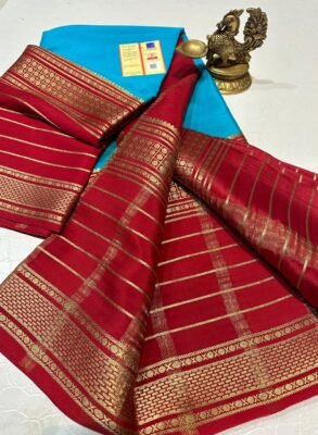Pure Mysore Crepe silk sarees