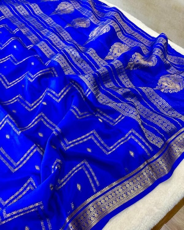 Pure crepe Mysore silk sarees