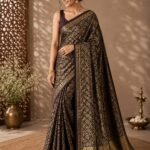 Pure crepe brocade Mysore silk sarees