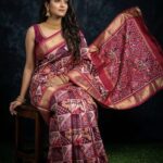Special Martha's Design Ikkat Silk Sarees
