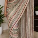 Party Wear Saree Collections – Eflina 22 Stunning handloom georgette silk sarees