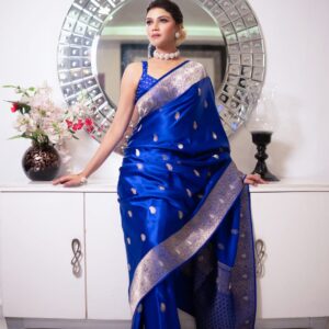 Excellent Banarasi mashru silk Saree