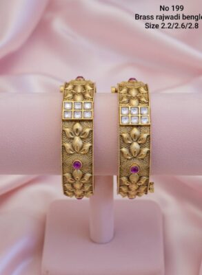 New Brass Rajwadi Bangles