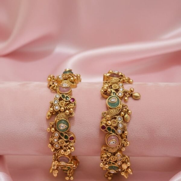 Beautiful Brass Rajwadi Bangles