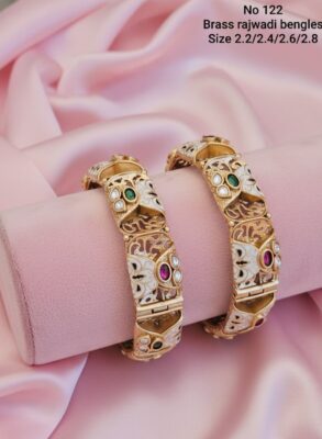 New Brass Rajwadi Bangles