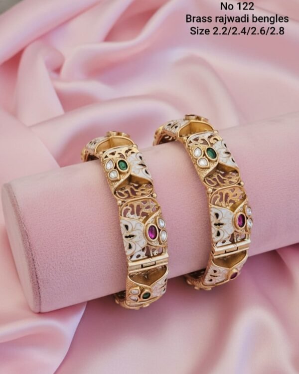 New Brass Rajwadi Bangles