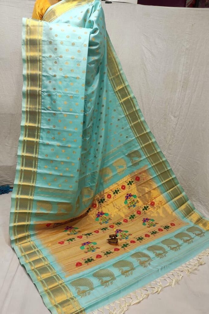Pure Paithani Silk Saree Online | Eflina