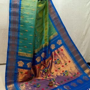 Simple Maharani Paithani