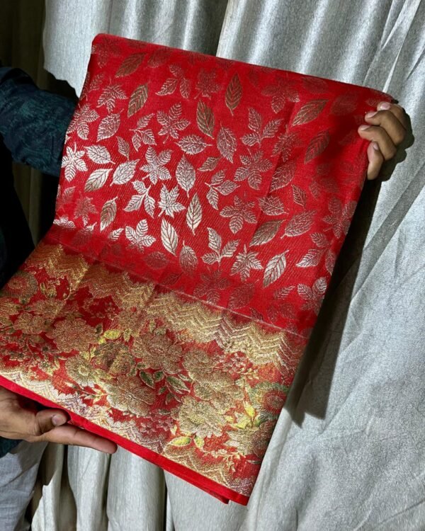 Bridal wear pure kanchipattu resham warp