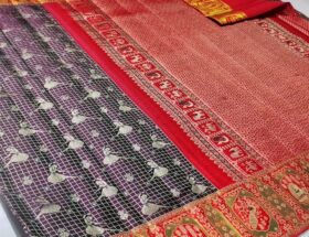 Buy Pure Kanchipuram Resham Meenakari Bridal Kanchipuram Collections – 40% Off | Wedding Silk Collection