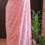 Chikankari with a sequence shine on Pure georgette