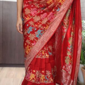 Elegant pure tussar silk saree