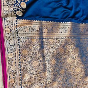 Excellent Banarasi Mashru Katan Silk Saree