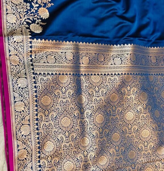 Excellent Banarasi Mashru Katan Silk Saree