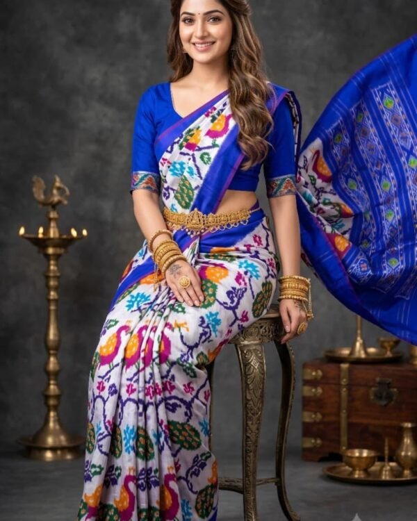 Exclusive Ikkat Silk Sarees