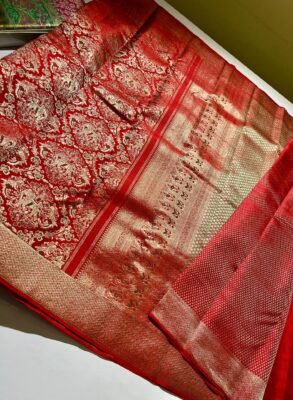 Exclusive wedding collection pure kanchipattu resham warp meenakari brocade designs ✨