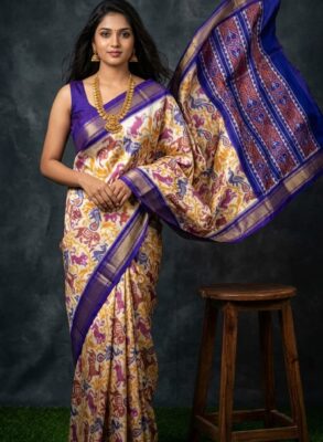 Ikat Pure Silk Sarees