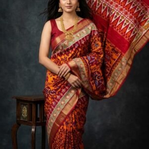 Ikkat Silk Sarees for Bridal