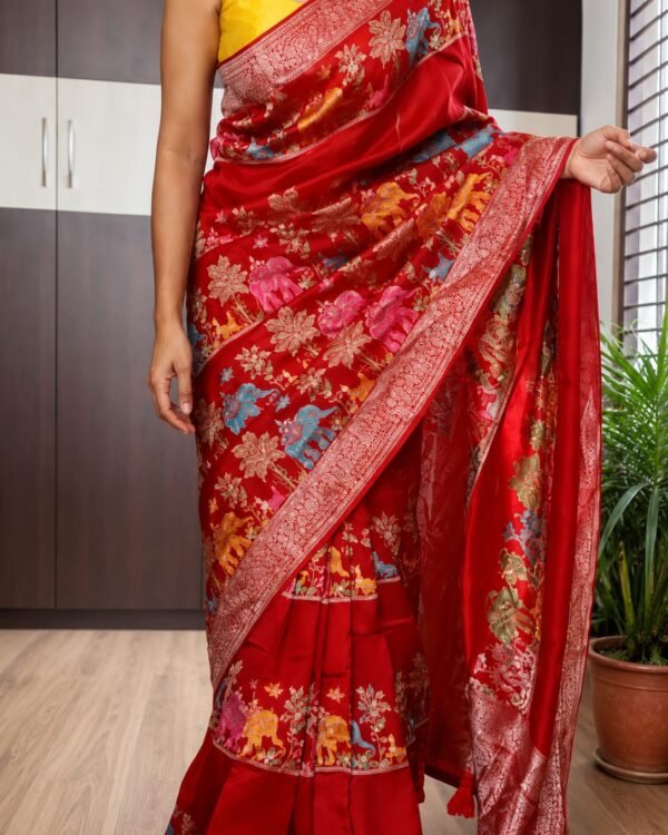 New Elegant pure tussar silk saree